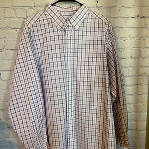 Gold Label Roundtree &Yorke Fitted Non-Iron EZ Wash 17/35